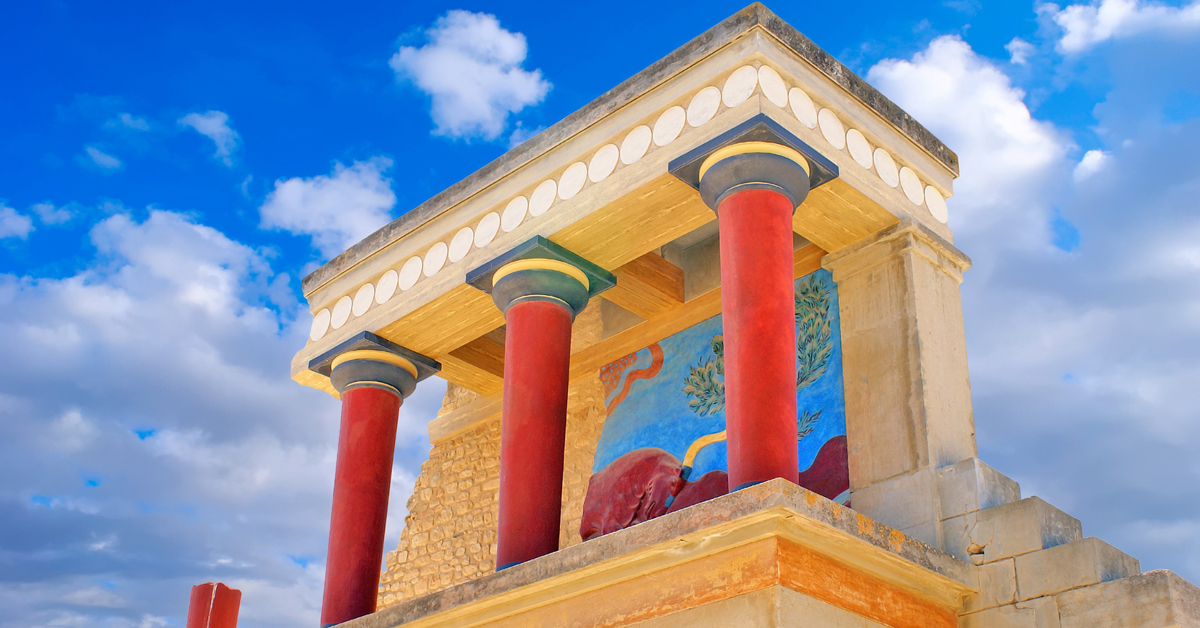 The palace of Knossos